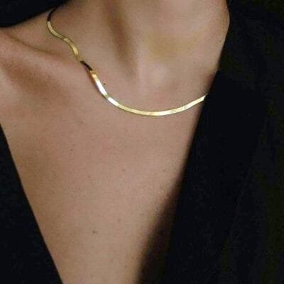 Κολιέ Stainless Steel Μαλακή αλυσίδα