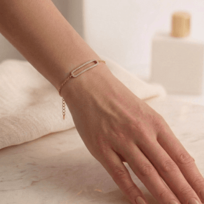 Βραχιόλι Stainless Steel Αλυσίδα με σχήμα