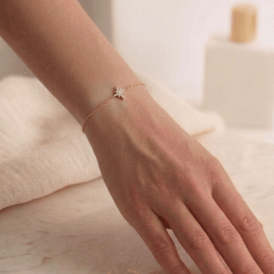 Βραχιόλι Stainless Steel με αστέρι