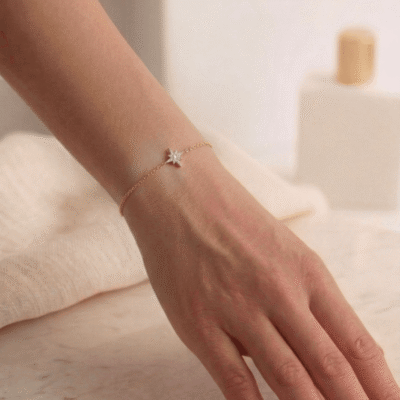 Βραχιόλι Stainless Steel με αστέρι
