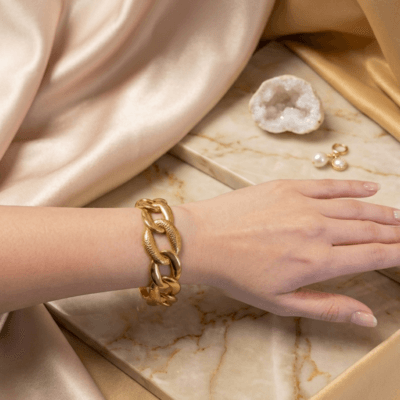 Βραχιόλι Stainless Steel Χειροπέδα στεφάνι με άνοιγμα