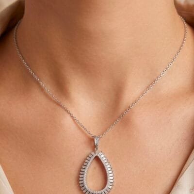 Κολιέ Ασήμι 925° Νυφική συλλογή