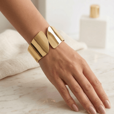 Βραχιόλι Stainless Steel Χειροπέδα με ανοιγμα