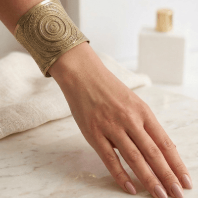 Βραχιιόλι Stainless Steel τύπου αρχαιοελληννική