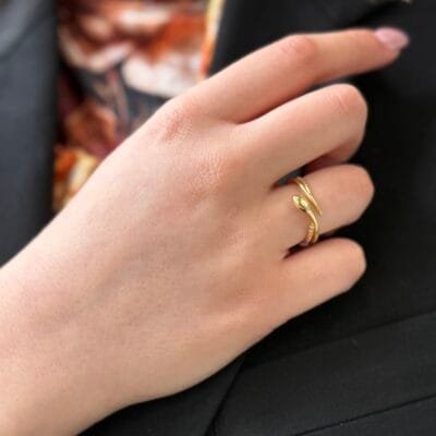 Δαχτυλίδι Ασήμι 925° Ρυθμιζόμενο